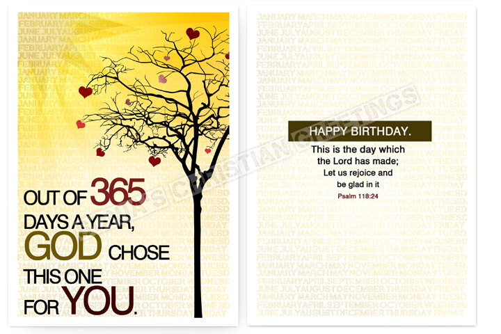 Happy Birthday Christian Cards
 Sonja s Christian Greeting Cards New Birthday Card