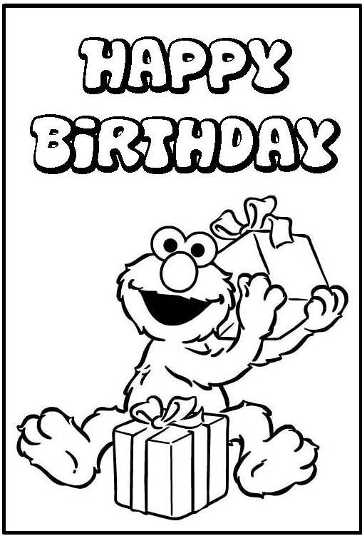 Happy Birthday Coloring Pages For Boys
 Happy birthday coloring pages free printable for