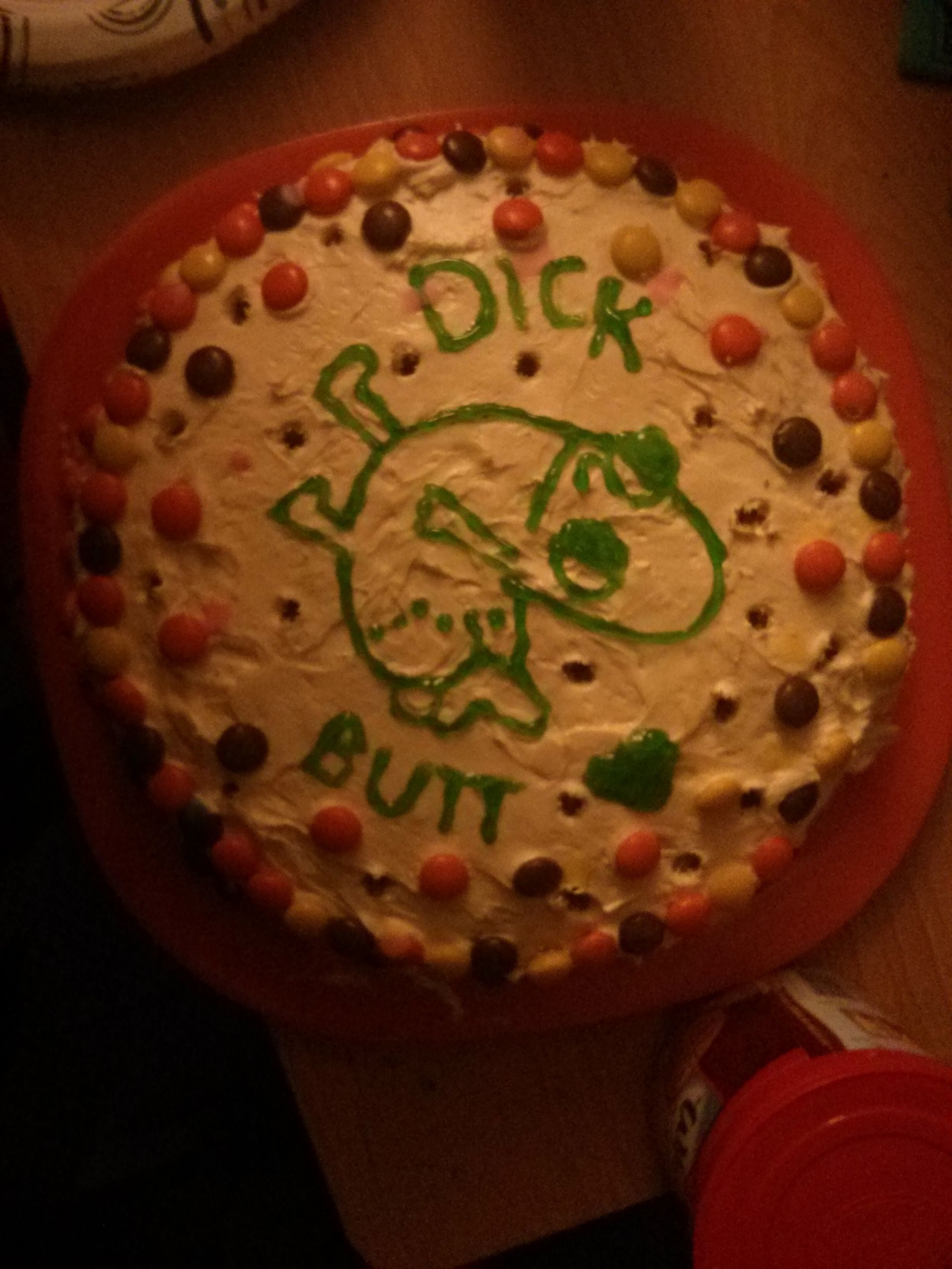 Happy Birthday Dick Cake
 DickButt