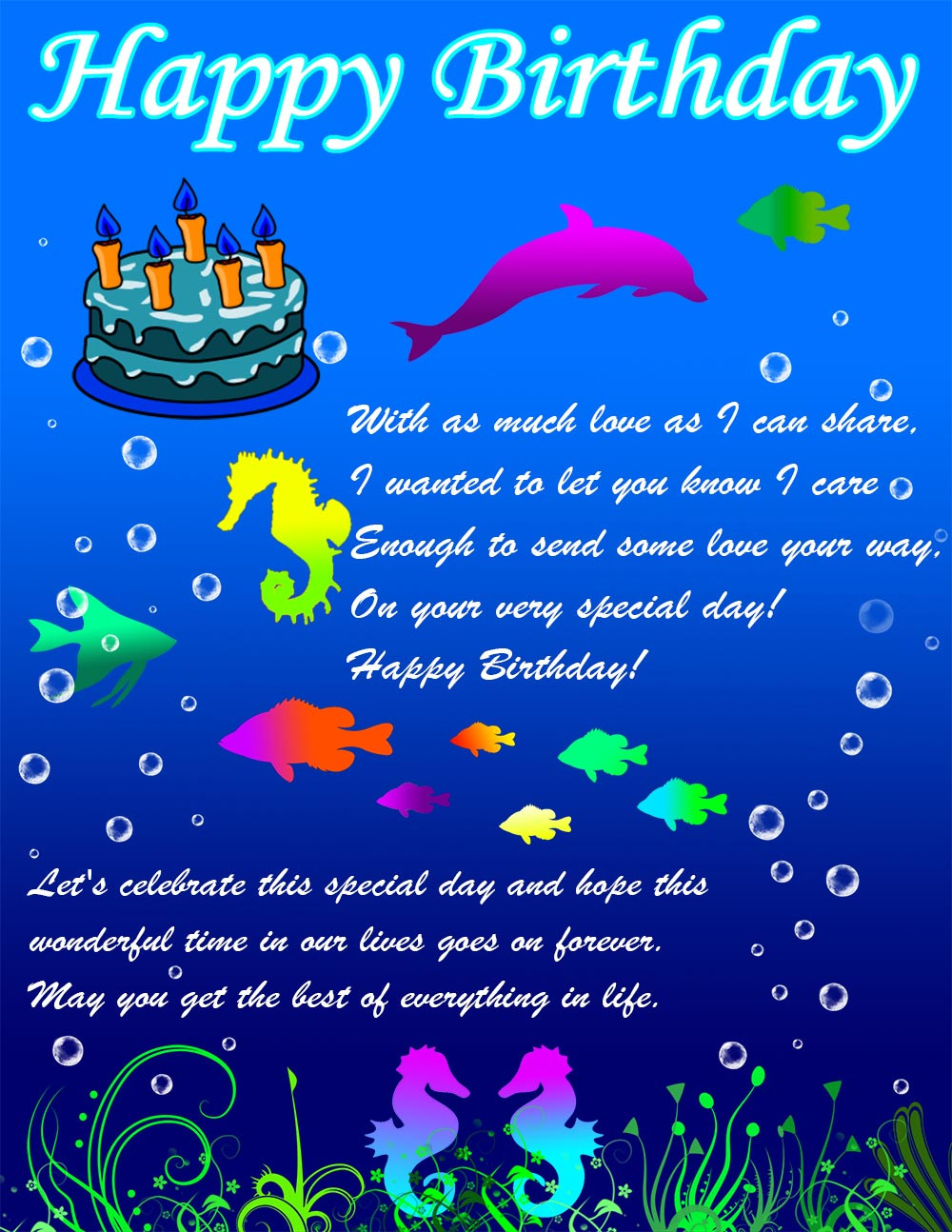 Happy Birthday Email Cards
 Example Greeting Card Happy Birthday google of genius