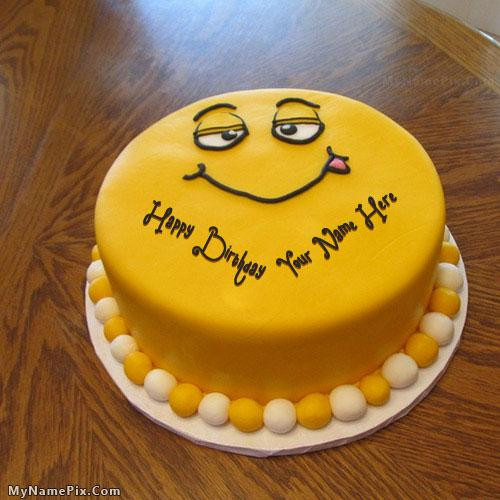 Happy Birthday Funny Cake
 Funny Cake for Kids With Name