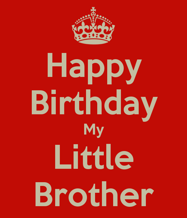 Happy Birthday Lil Brother Quotes
 Little Brother Birthday Quotes QuotesGram