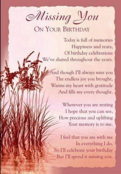 Happy Birthday Quotes For Mom In Heaven
 When You Can t Find The Words Birthday in Heaven