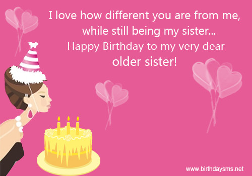 Happy Birthday Sis Quotes
 Older Sister Quotes QuotesGram