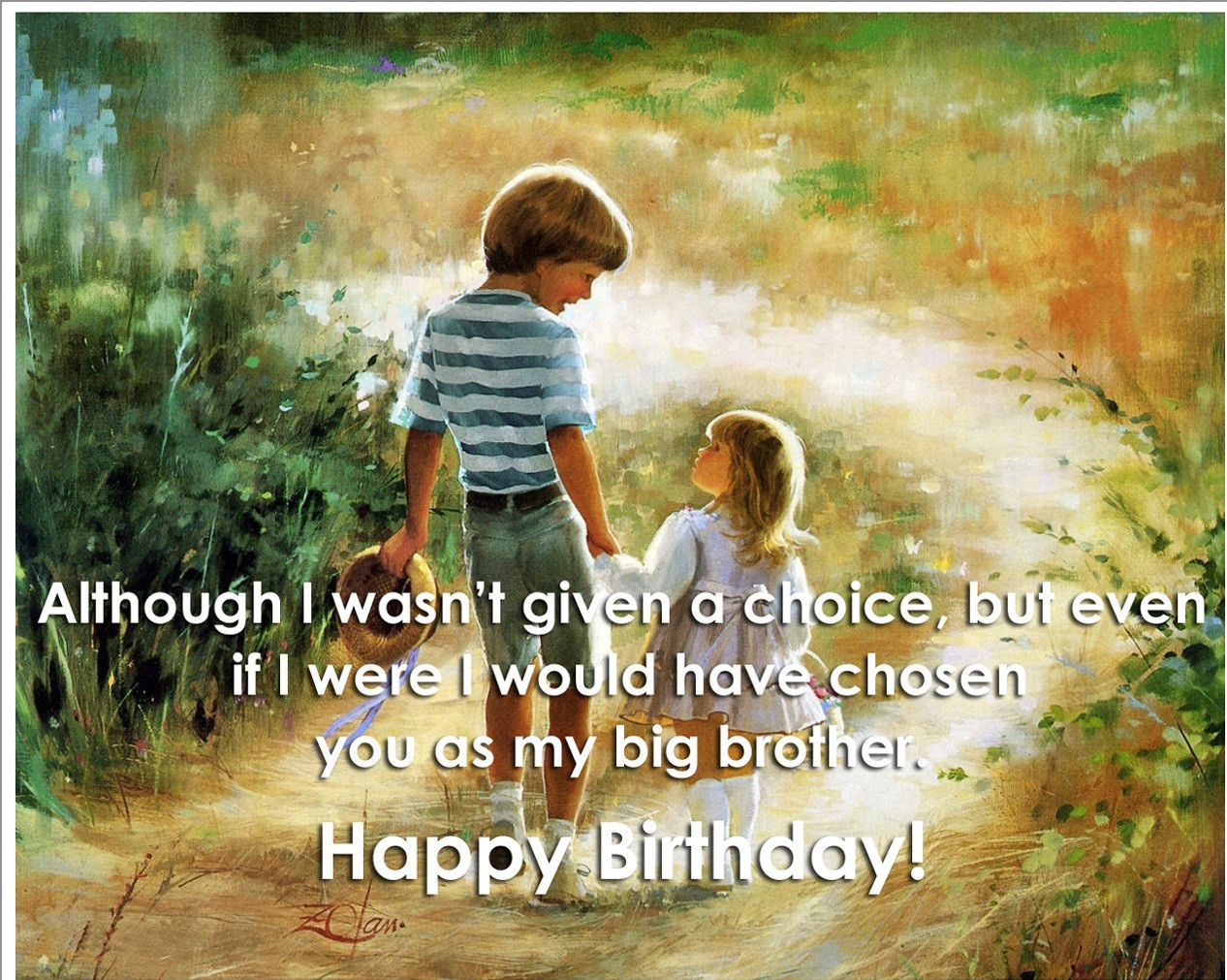 Happy Birthday To My Brother Quotes
 Cute Happy Birthday Quotes wishes for brother This Blog