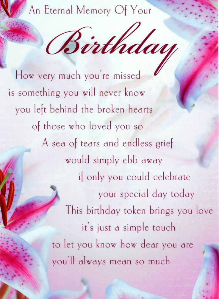 Happy Birthday To Someone Who Passed Away Quotes
 HAPPY BIRTHDAY QUOTES FOR MOM WHO PASSED AWAY image quotes