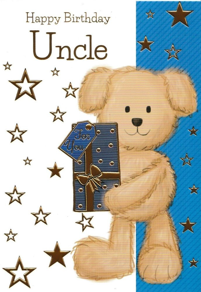 Happy Birthday Uncle Cards
 cute uncle happy birthday card 17 x cards to choose from