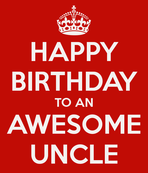 Happy Birthday Uncle Cards
 HAPPY BIRTHDAY TO AN AWESOME UNCLE Poster MOOKIE