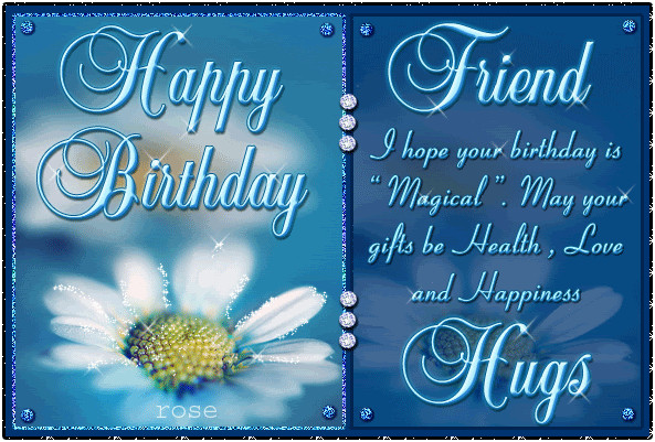 Happy Birthday Wishes For A Friend
 Happy Birthday Wishes for a Friend Design Printable