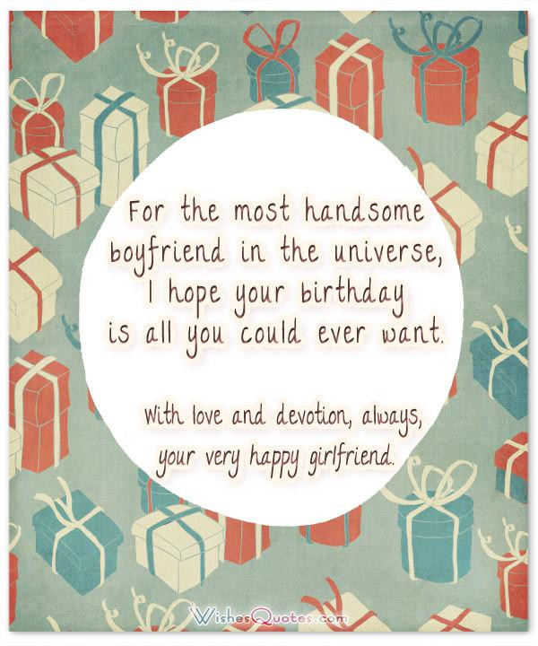 Happy Birthday Wishes For Boyfriend
 Cute Birthday Wishes For Your Charming Boyfriend – By