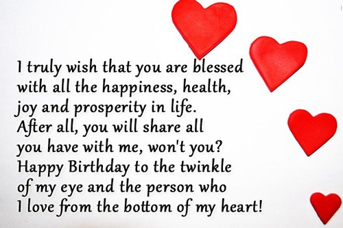 Happy Birthday Wishes For Boyfriend
 Romantic and Naughty Birthday Wishes for your Boyfriend