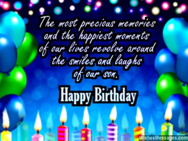 Happy Birthday Wishes For My Son
 Birthday Wishes For Son Quotes And Messages Wishesmessages