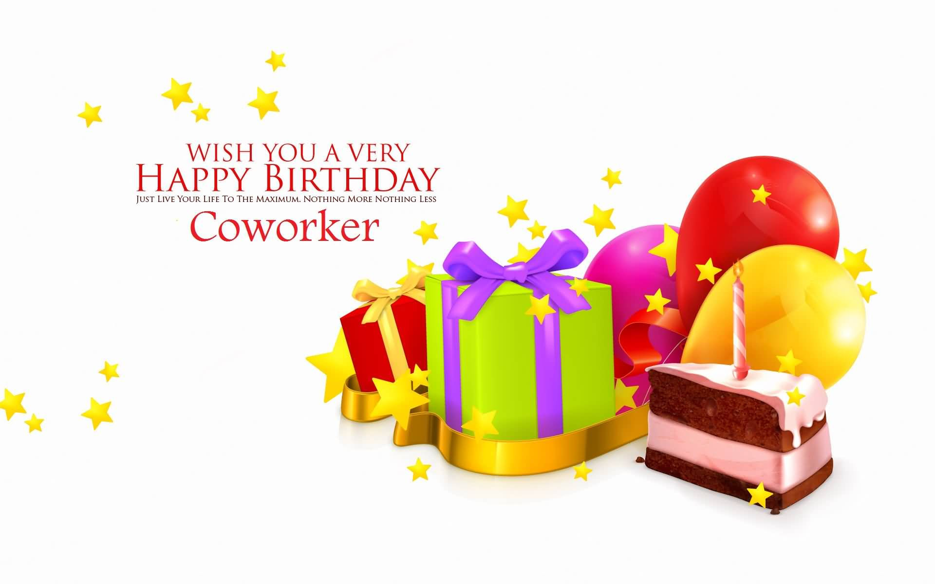 Happy Birthday Wishes To Coworker
 42 Nice Coworker Birthday Wishes Greetings & s