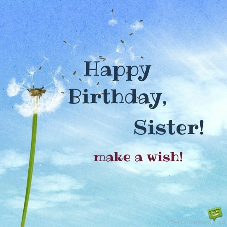 Happy Birthday Wishes To My Sister
 Birthday Graphics for Whatsapp