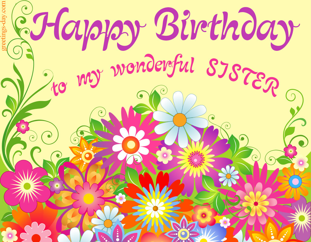 Happy Birthday Wishes To My Sister
 Christmas Messages To Love ce Halloween XYZ