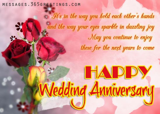 Happy Wedding Anniversary Quotes
 Wedding Anniversary Wishes and messages 365greetings