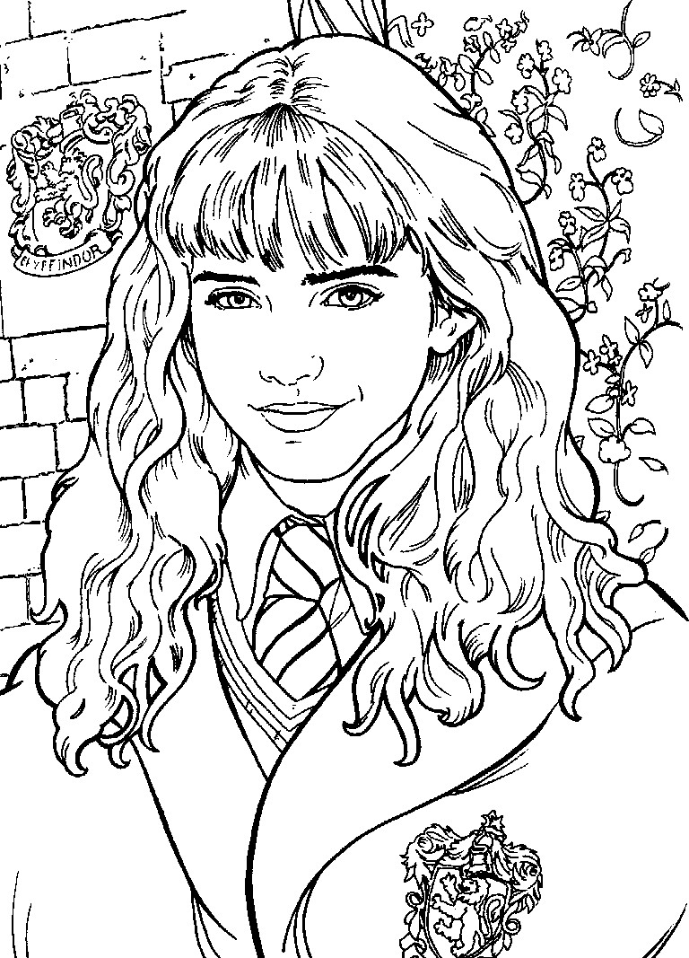 Harry Potter Coloring Pages For Adults
 Harry Potter Coloring Page Coloring pages
