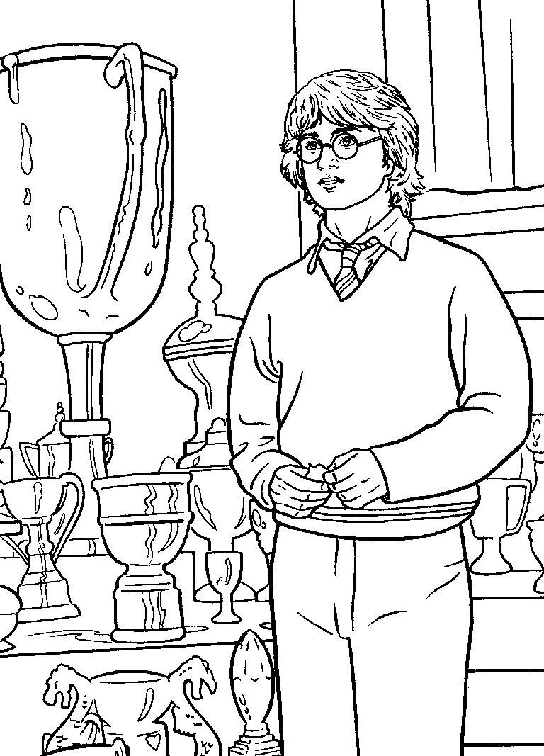 Harry Potter Coloring Pages Printable
 Free Printable Harry Potter Coloring Pages For Kids