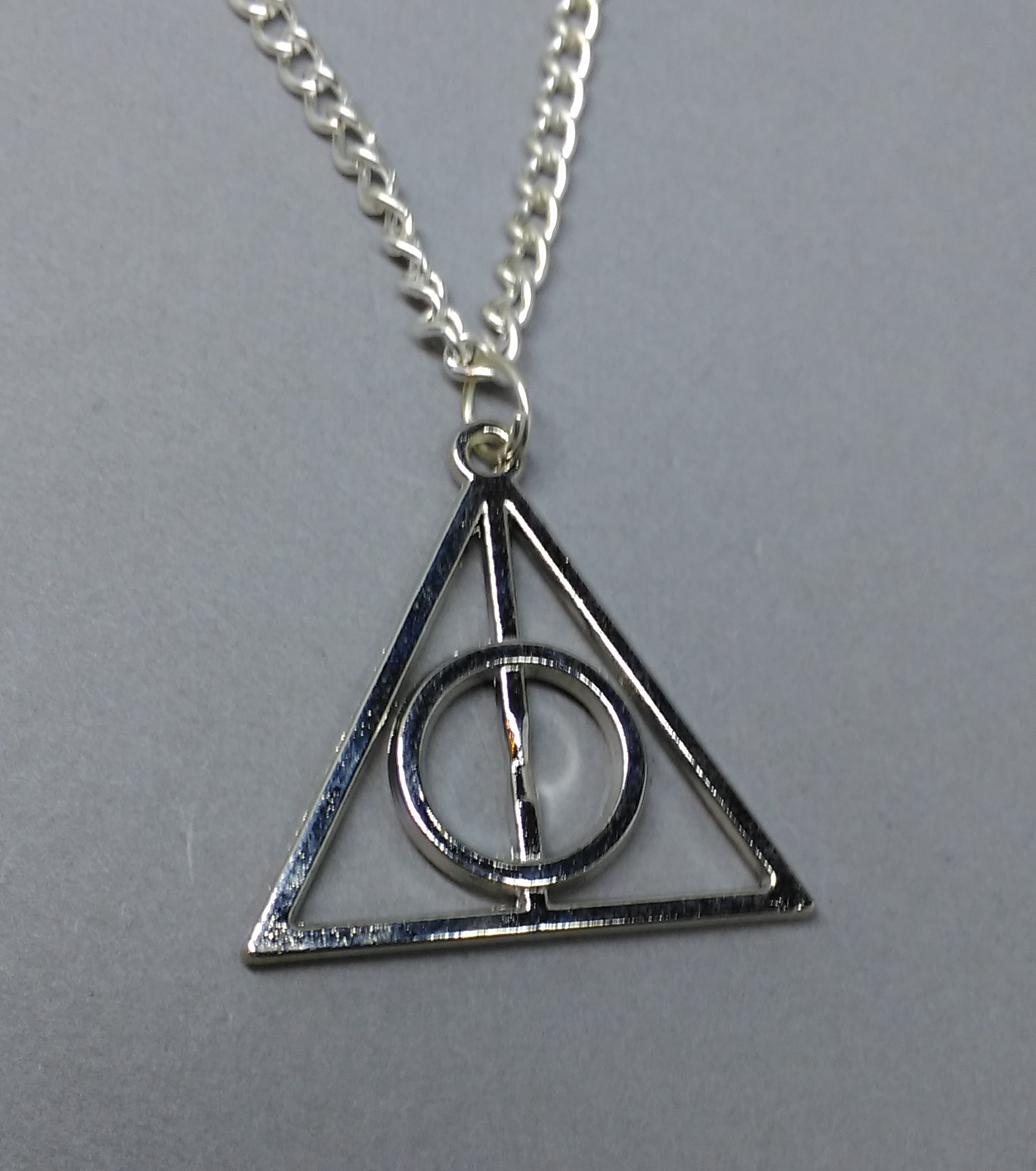 Harry Potter Deathly Hallows Necklace
 Harry Potter Deathly Hallows Necklace on Storenvy