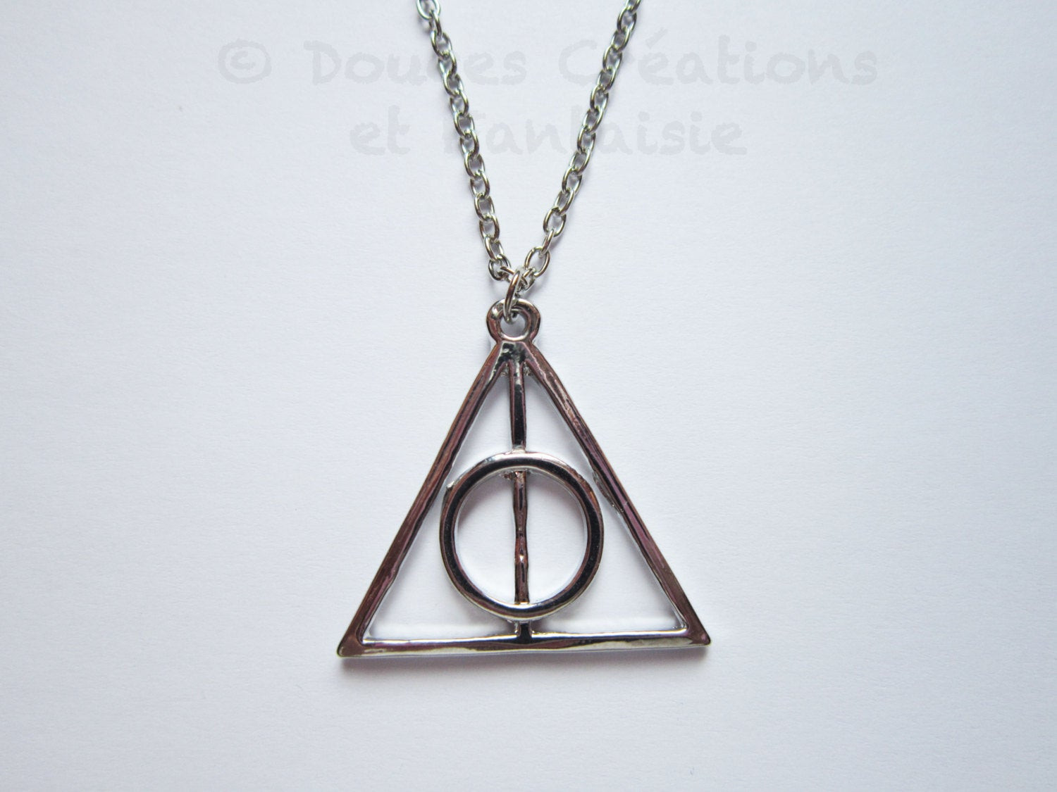 Harry Potter Deathly Hallows Necklace
 Deathly Hallows necklace Harry Potter jewelry by