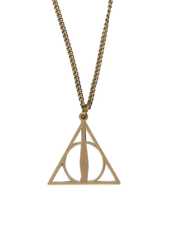Harry Potter Deathly Hallows Necklace
 Harry Potter Deathly Hallows Necklace