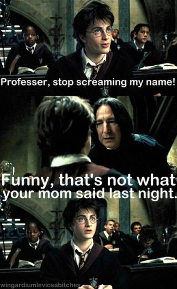 Harry Potter Quotes Funny
 Harry Potter Funny Quotes About QuotesGram