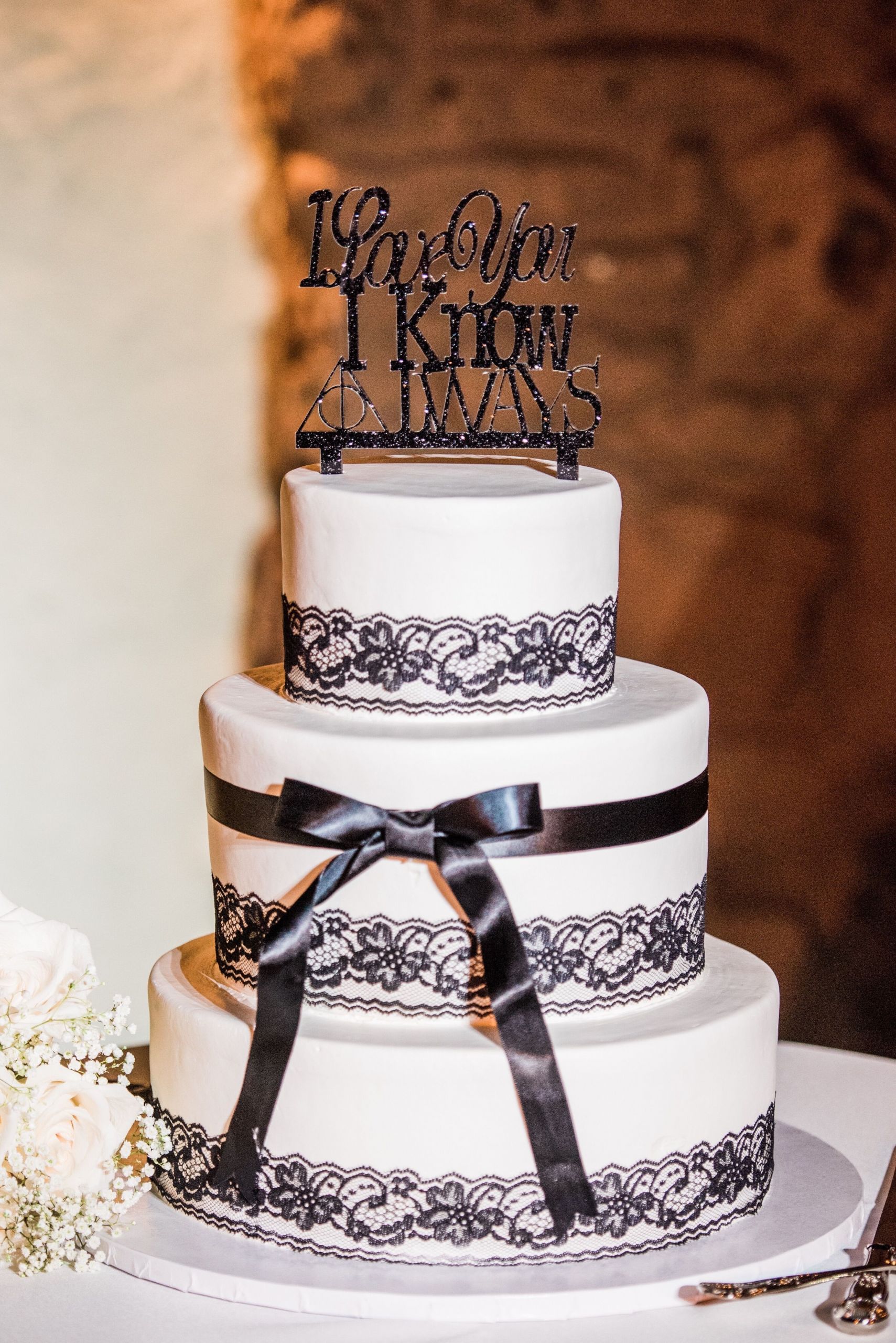 Harry Potter Wedding Cake
 "Harry Potter" and "Star Wars" Inspired Cake Topper