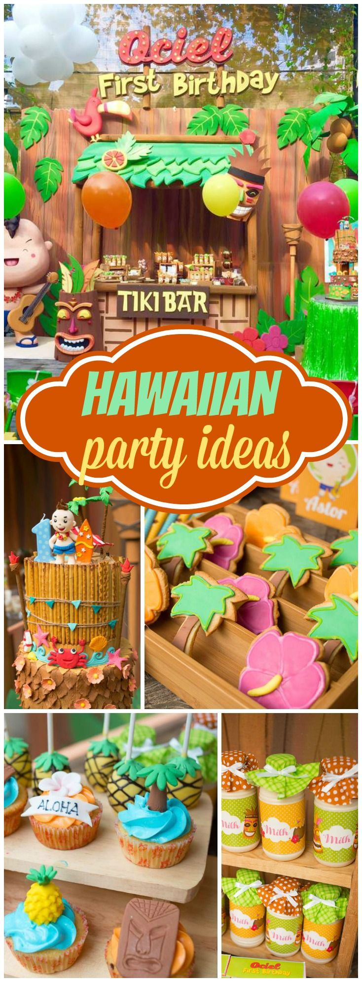 Hawaiian Pool Party Ideas
 You have to see this Hawaiian luau party See more party