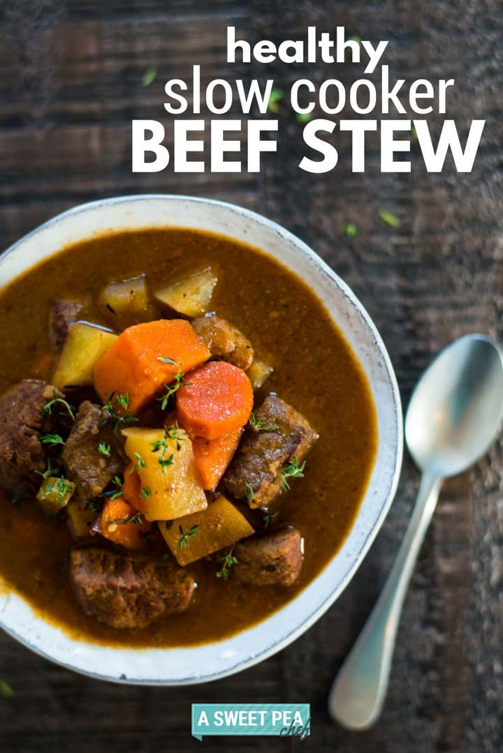 Healthy Beef Stew Recipe
 Healthy Slow Cooker Beef Stew Perfect Make Ahead Dinner