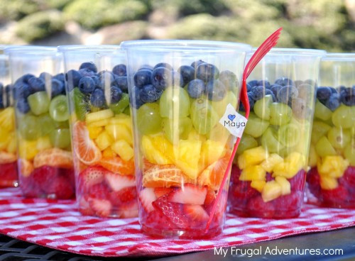Healthy Fruit Snacks For Kids
 Rainbow Fruit Cups Healthy Snack for Children My