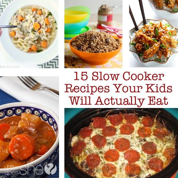 Healthy Kid Friendly Crock Pot Recipes
 15 Slow Cooker Recipes that are EASY AND KID Friendly