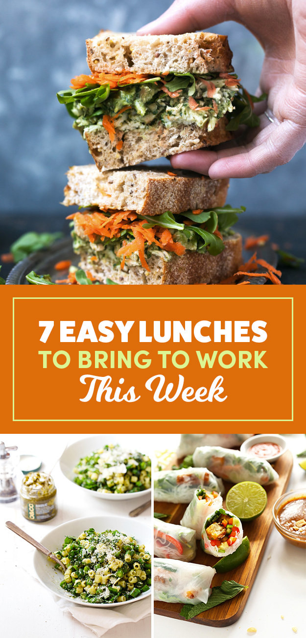 Healthy Low Calorie Lunches To Take To Work
 7 Easy Lunches To Bring To Work This Week