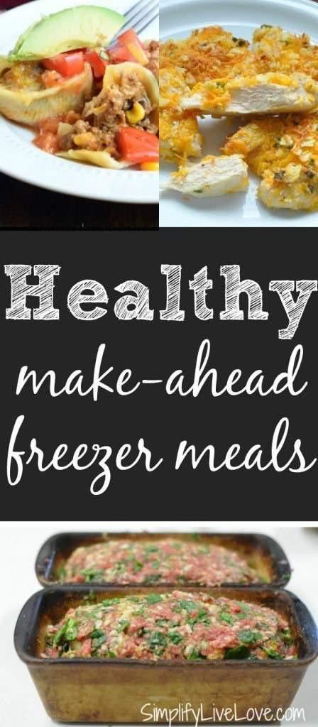 Healthy Make Ahead Snacks
 20 Healthy Make Ahead Freezer Meals For Busy Days