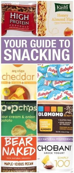 Healthy Packaged Snacks List
 21 Day Fix patible EASY Clean Eating & HEALTHY Pre