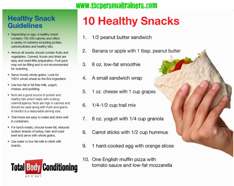 Healthy Recipes For Teenage Weight Loss
 healthy snacks – Daily Body Health