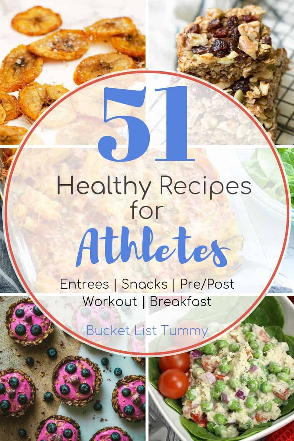 Healthy Snacks For Athletes
 51 Healthy Recipes for Athletes Including Pre Post