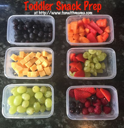 Healthy Snacks For Kids On The Go
 Toddler Snack Prep