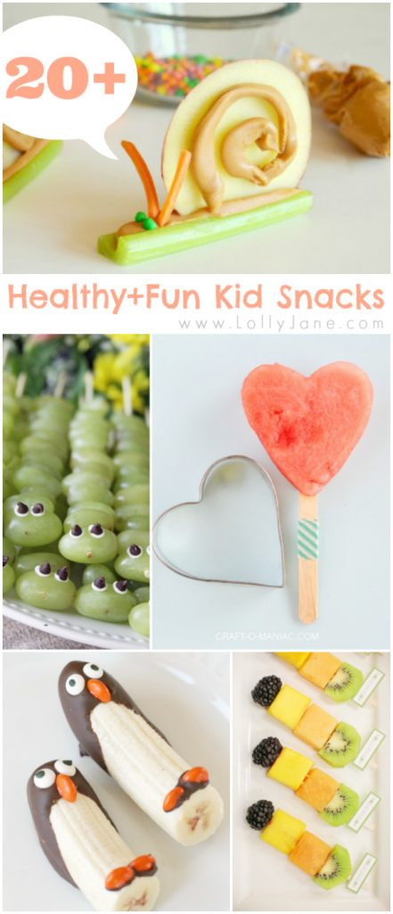 Healthy Snacks Pinterest
 healthy and fun kid snacks