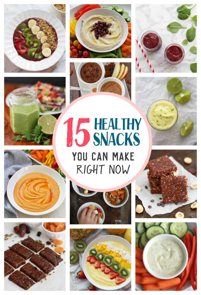 Healthy Snacks Pinterest
 15 Healthy Snacks You Can Make Right Now e Lovely Life