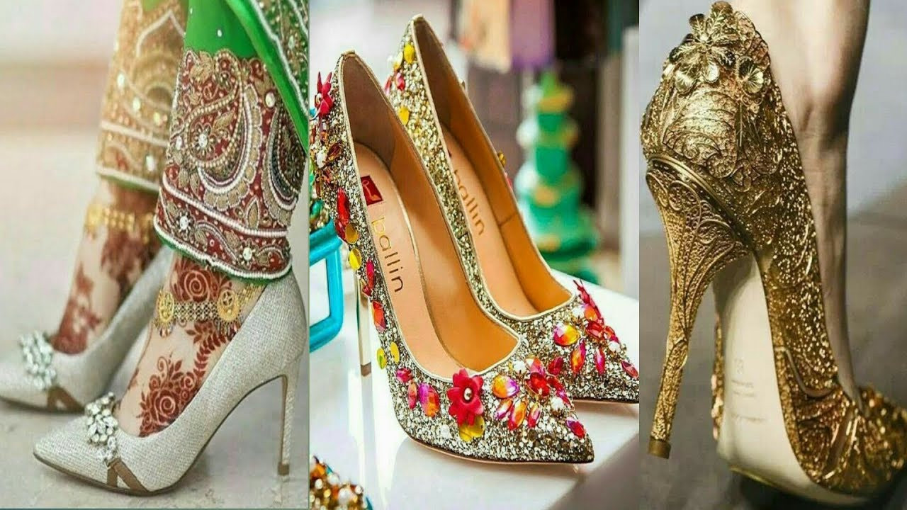 High End Wedding Shoes
 Most Beautiful High end Heel Wedding Shoes Bridal High