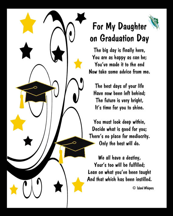 High School Graduation Quotes For Daughter
 Graduation Quotes For Daughters From Parents QuotesGram