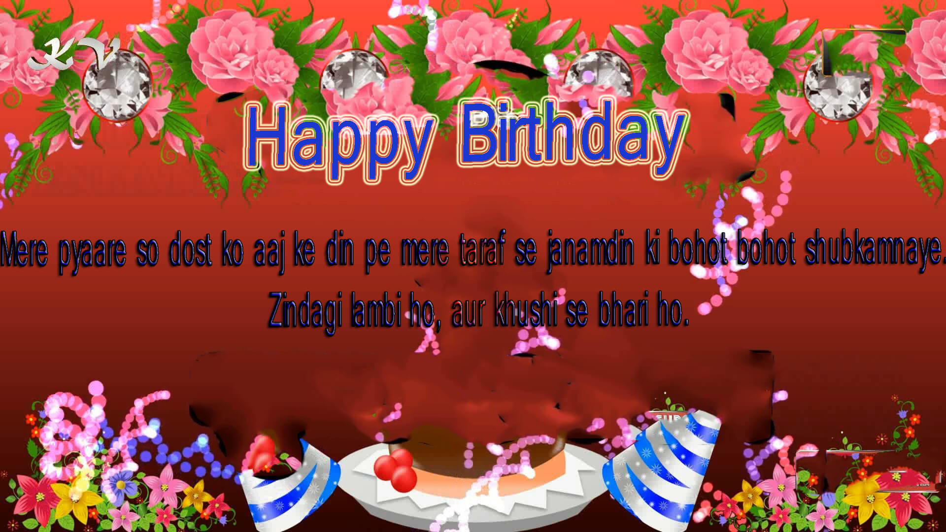 Hindi Birthday Wishes
 Happy Birthday Wishes in Hindi TopBirthdayQuotes