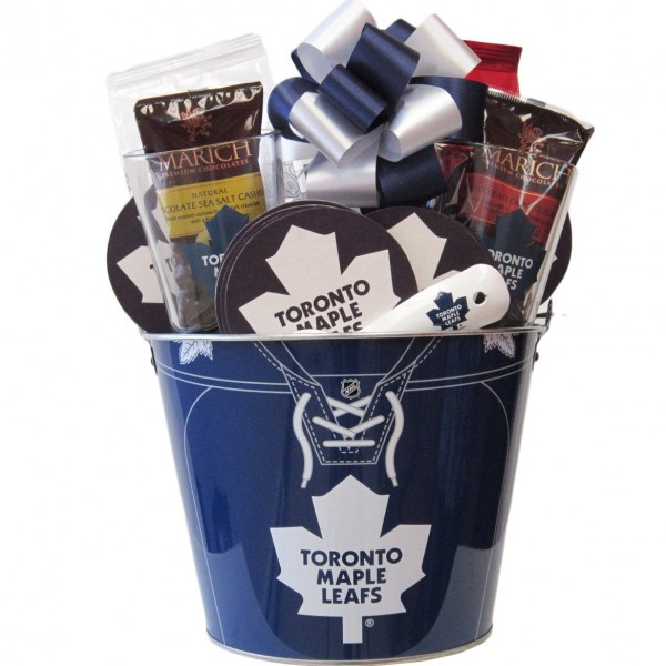 Hockey Gift Basket Ideas
 Toronto Maple Leafs NHL Gift Baskets The Sweet Basket
