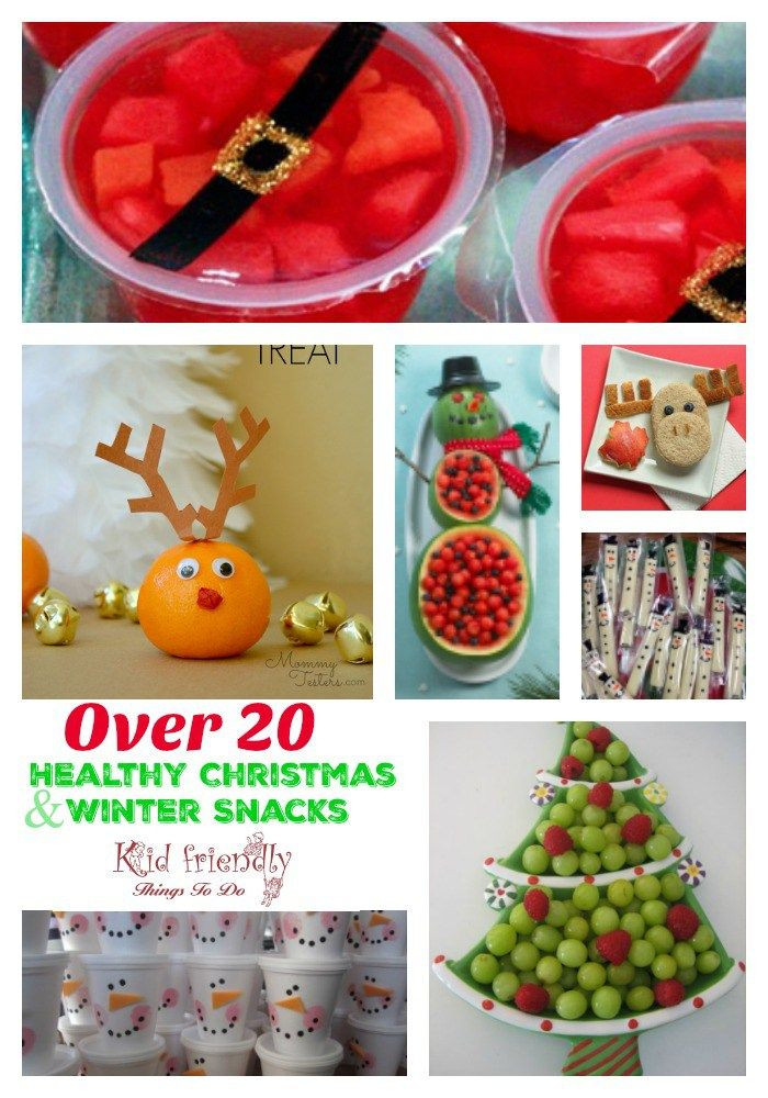 Holiday Class Party Food Ideas
 Fruit & More Over 20 Non Candy Healthy Kid s Christmas