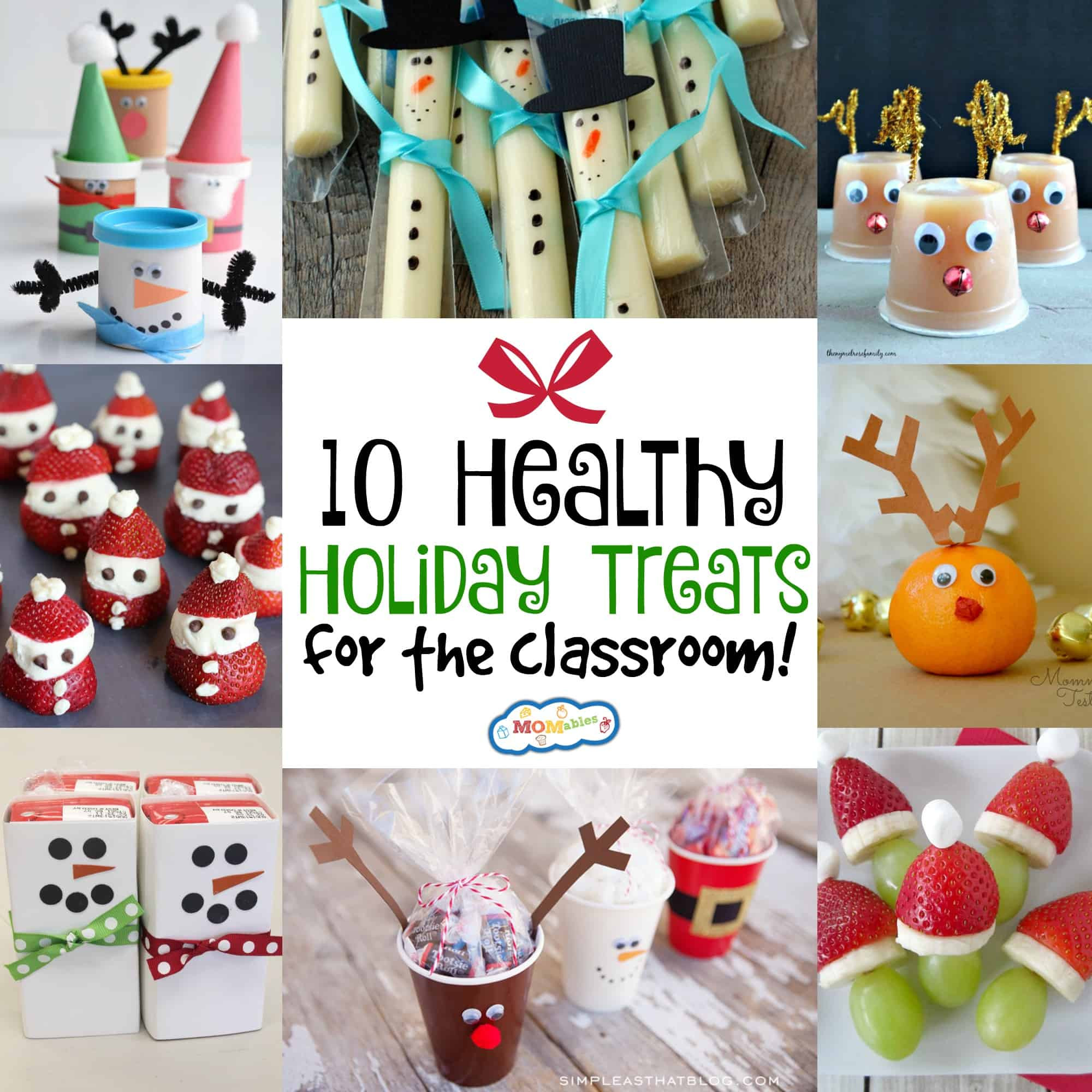 Holiday Class Party Food Ideas
 10 Healthy Holiday Treats for the Classroom MOMables