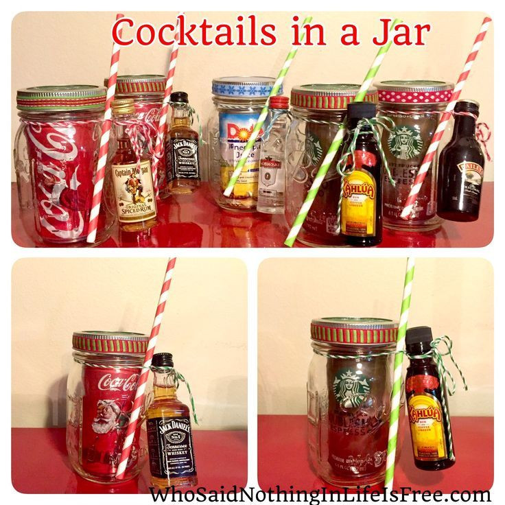 Holiday Drink Gift Ideas
 348 best Gifts in a Jar or Cup images on Pinterest