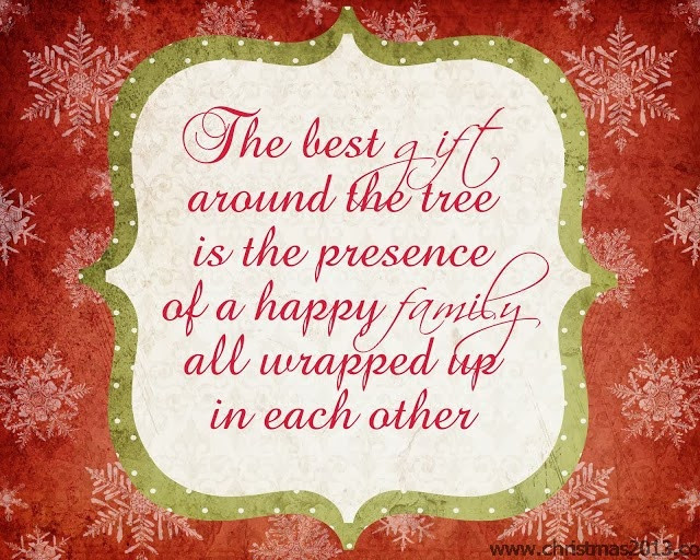 Holiday Family Quote
 Quotes About Family Christmas Card QuotesGram