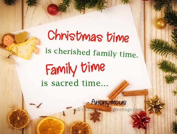 Holiday Family Quote
 Christmas Family Quotes and Sayings Christmas