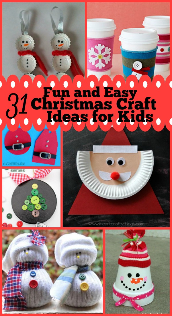 Holiday Gift Crafts Ideas
 31 Easy and Fun Christmas Craft Ideas for Kids Christmas