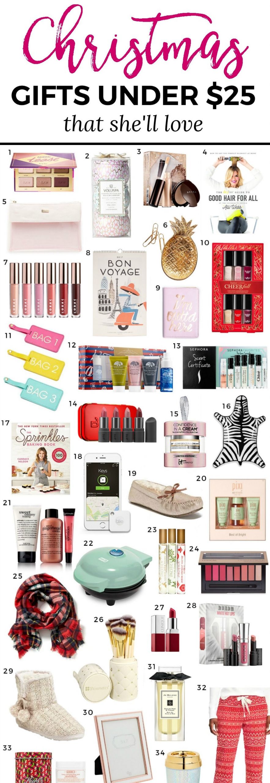 Holiday Gift Ideas For Woman
 The Best Christmas Gift Ideas for Women under $25